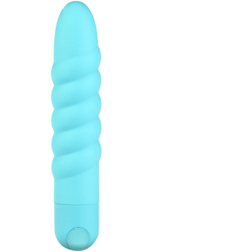 Lola 10 Function Vibrating Twisty Bullet - Teal