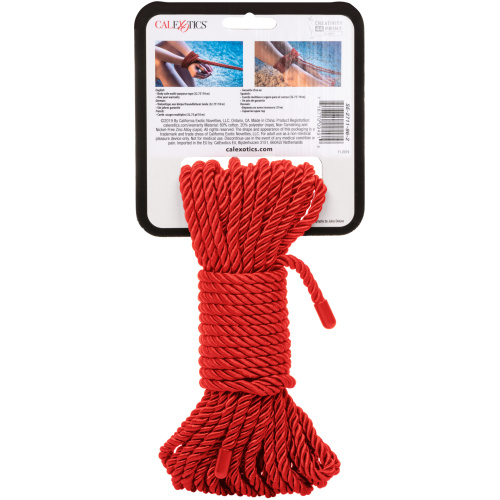 Scandal BDSM Rope 32.75ft/ 10m - Red
