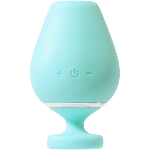 Vino Rechargeable Vibrating Sonic Vibe - Turquoise