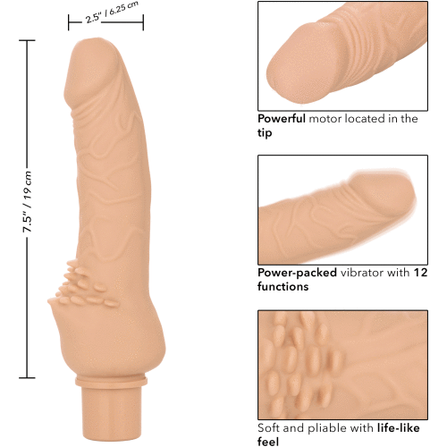 Rechargeable Power Stud Cliterrific - Ivory