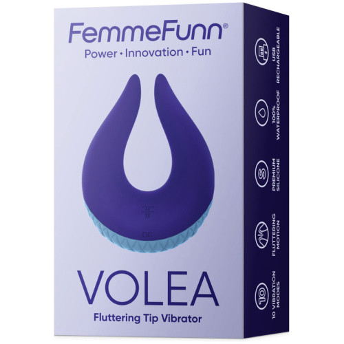 Volea - Dark Purple / Light Blue Base