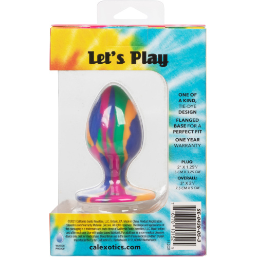 Cheeky Medium Tie-Dye Plug