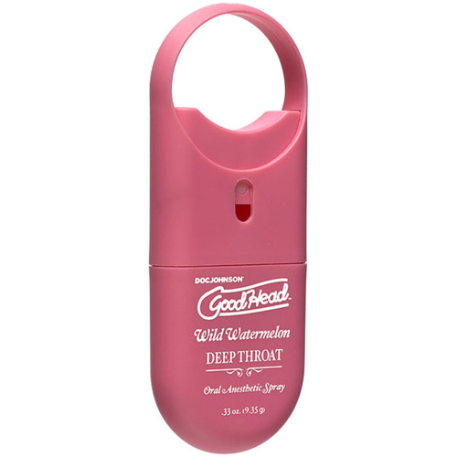 Goodhead - Deep Throat Spray to-Go - Wild Watermelon - .33 Oz.