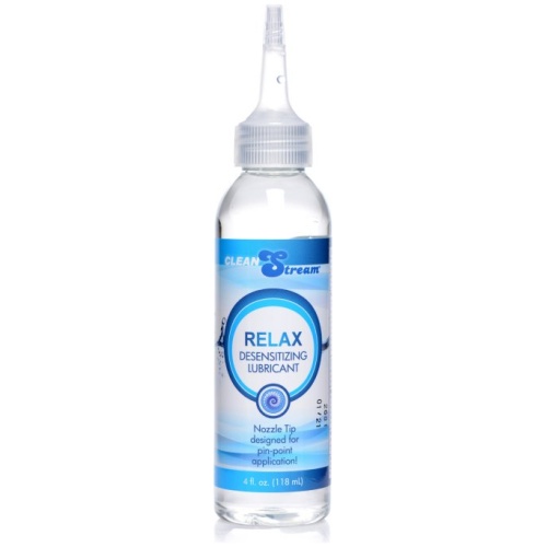 Relax Desensitizing Lubricant With Nozzle Tip - 4  Oz. 118ml