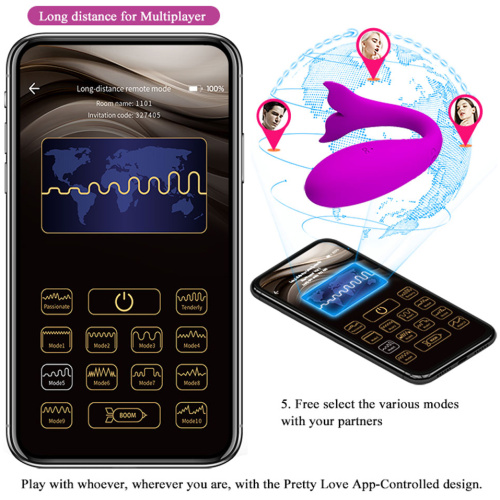 Pretty Love Jayleen Global Remote Control Series - Purple
