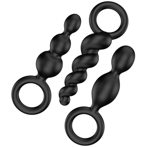 Satisfyer Booty Call Set of 3 - Black