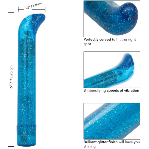 Sparkle Slim G-Vibe - Blue