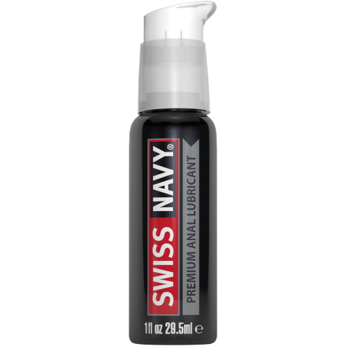 Swiss Navy Premium Silicone Anal Lubricant - 1 Oz.