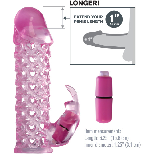 Fantasy X-Tensions Vibrating Couples Cage - Pink