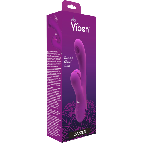 Zazzle - Berry - Rechargeable Thumping and Suction Rabbit