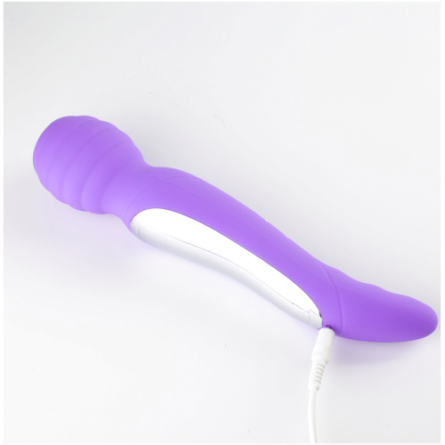 Zoe Twisty Dual Vibrating Pleasure Wand - Purple