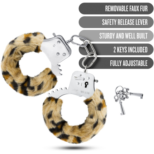 Temptasia Cuffs - Leopard