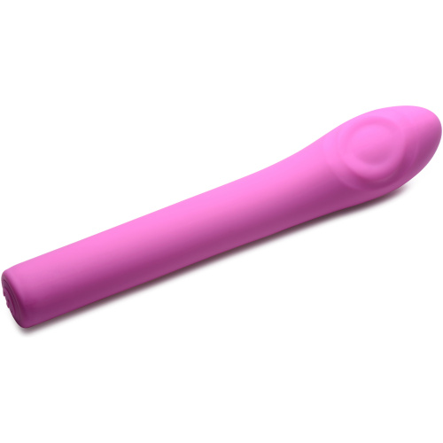 5 Star 9x Pulsing G-Spot Silicone Vibrator - Pink