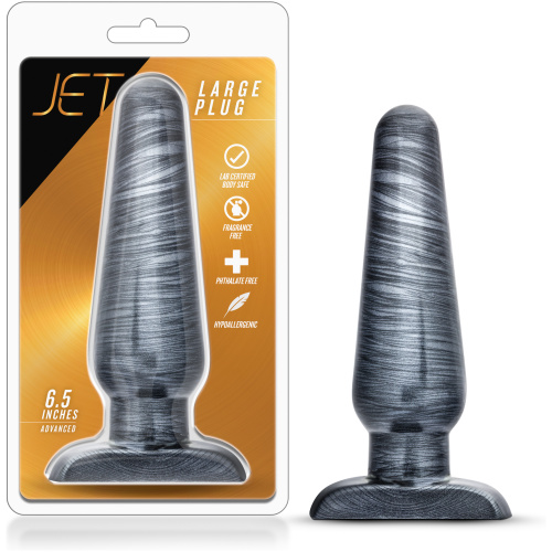 Jet Large Plug - Carbon Metallic Black