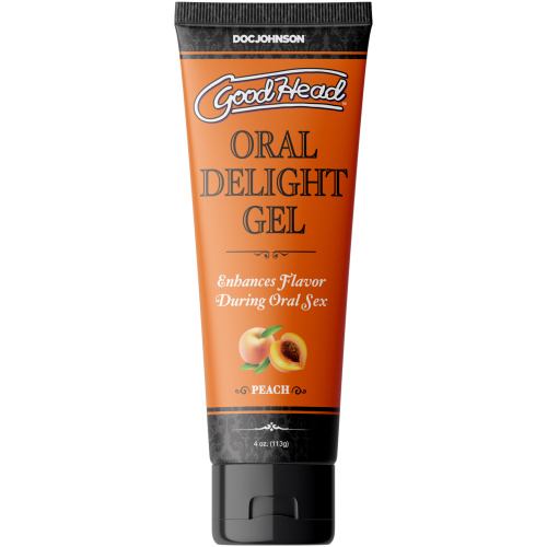 Goodhead - Oral Delight Gel - Peach - 4 Oz.