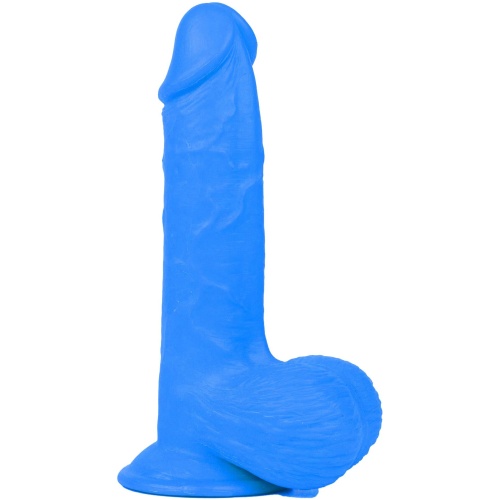 Get Lucky Ms. Navy 7.5 Inch Dildo - Blue