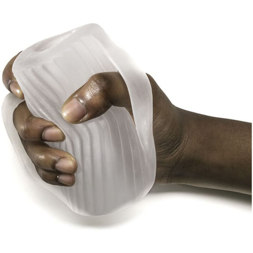 Perfect Fit Male Masturbator With Grips - Clear