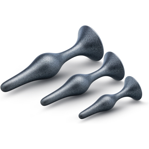 Anal Adventures Matrix - Genesis Plug Kit - Stellar Silver