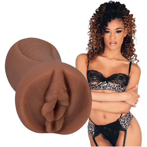 Signature Strokers - Scarlit Scandal - Ultraskyn Pocket Pussy - Caramel