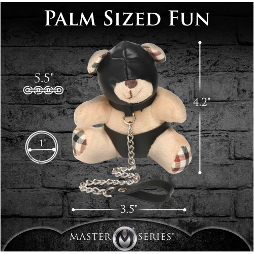 Hooded Teddy Bear Keychain