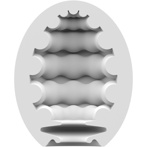Satisfyer Masturbator Egg - Riffle - Light Green