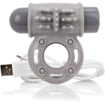 Charged Owow Rechargeable Vibe Ring - Grey