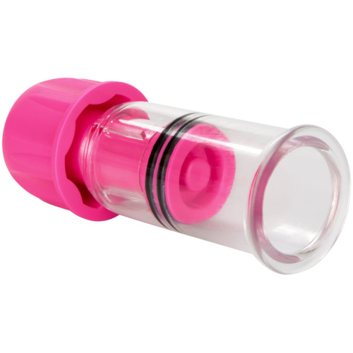 Nipple Play Vacuum Twist Suckers - Pink