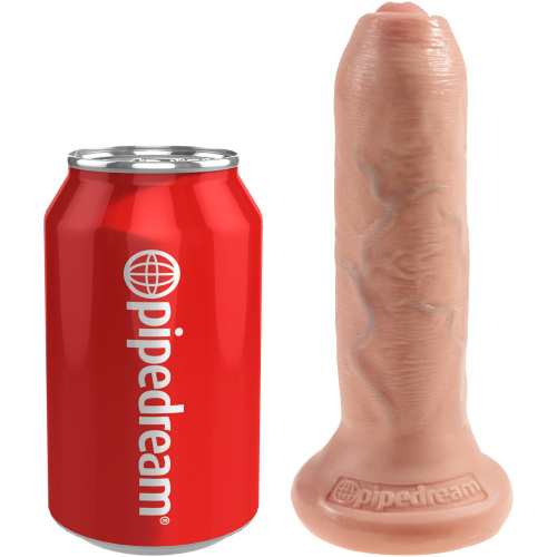 King Cock 6 Inch Uncut - Light