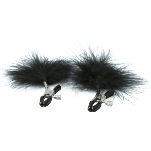 Sex and Mischief Feathered Nipple Clamps