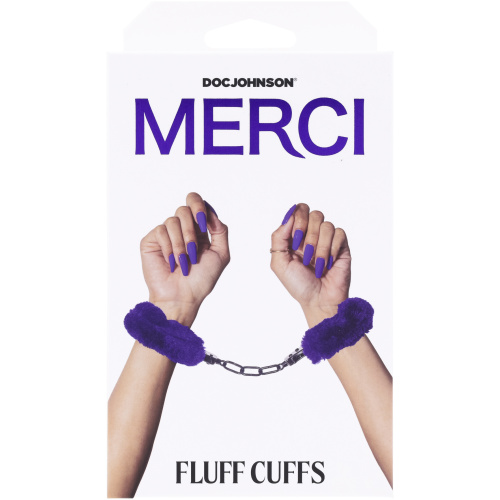 Merci - Fluff Cuffs - Violet