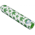 420 Slim Cannabis Leaf Vibe -  White/green