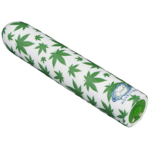 420 Slim Cannabis Leaf Vibe -  White/green