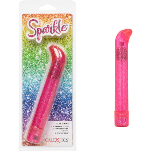 Sparkle Slim G-Vibe - Pink