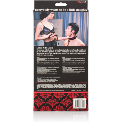 Scandal Collar With Leash
