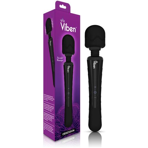 Obsession - Intense Wand Massager - Black