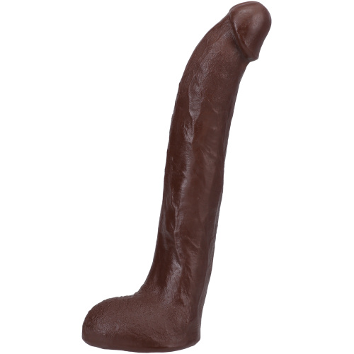 Signature Cocks - Brickzilla - 13 Inch Ultraskyn Cock With Removable Vac-U-Lock Suction Cup - Chocolate