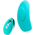 Niki Rechargeable Flexible Magnetic Panty Vibe - Turquoise