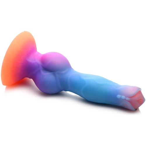 Space Cock Glow-in-the-Dark Silicone Alien Dildo