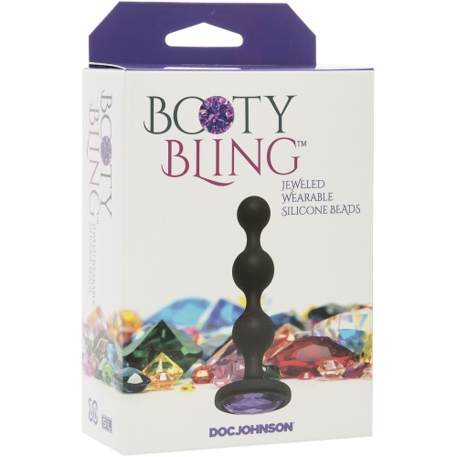 Booty Bling - Wearable Silicone Beads - Purple