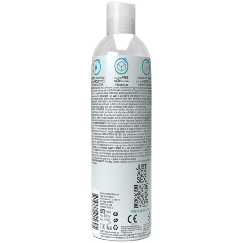 Wet Delicious Oral Play - Whipped Cream - Waterbased Flavored Lubricant 4 Oz