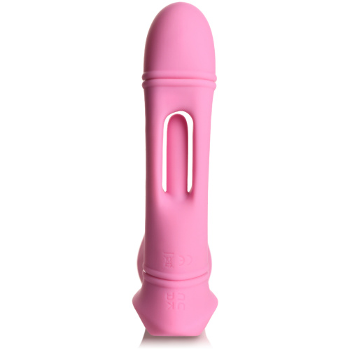 Flickers G-Flick Flicking G-Spot Vibrator With Remote - Pink