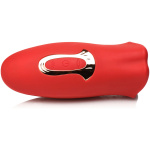 Lickgasm Kiss and Tell Mini Kissing and Vibrating  Clitoral Stimulator - Red
