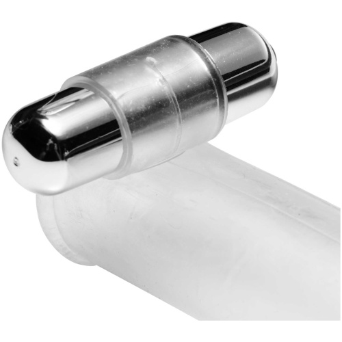 Clear Sensations Penis Extender Vibro Sleeve With Bullet
