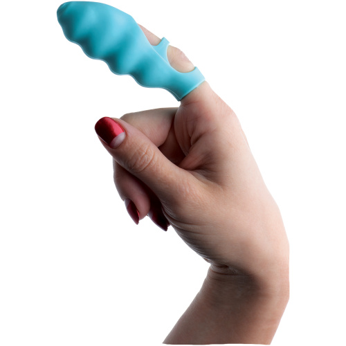 Ripples Finger Bang-Her Vibe - Teal