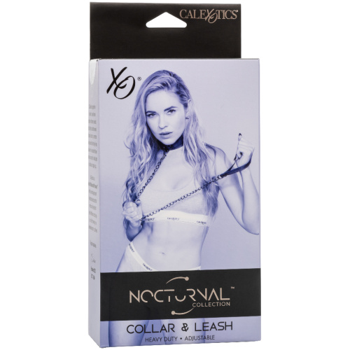 Nocturnal Collection Collar and Leash - Black