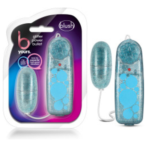 B Yours - Glitter Power Bullet - Blue