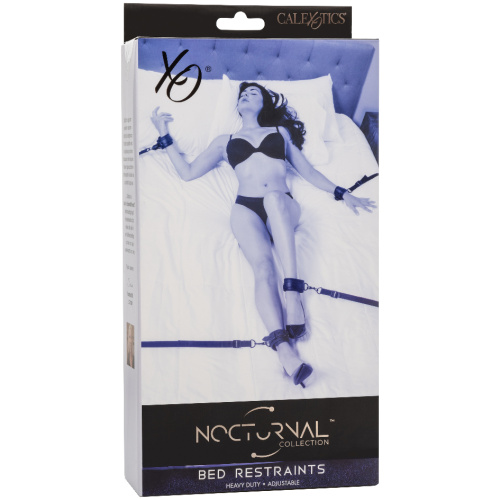 Nocturnal Collection Bed Restraints - Black