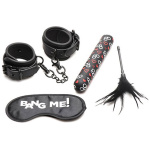 Tickler and Blindfold - Black
