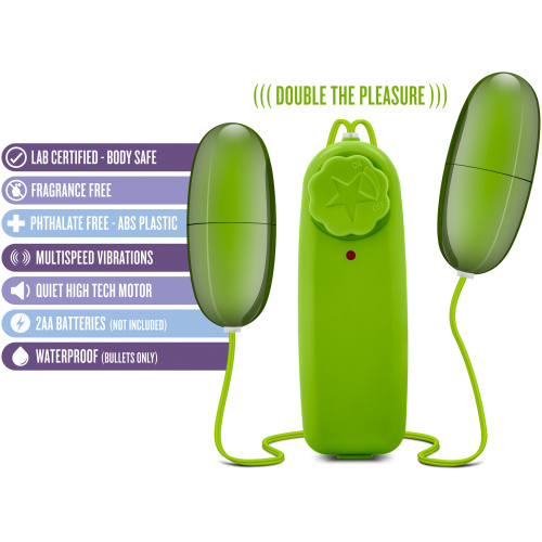 B Yours Double Pop Eggs - Lime