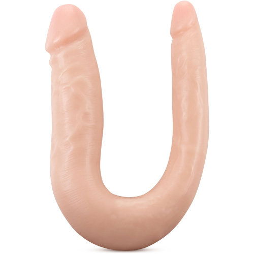 Dr. Skin Silicone - Dr. Double - 12 Inch Double Dong - Vanilla